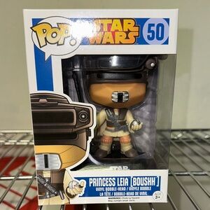Funko Princess Leia (Boushh) Pop! Vinyl Figure - Brown/Tan/Black #50 - Vaulted